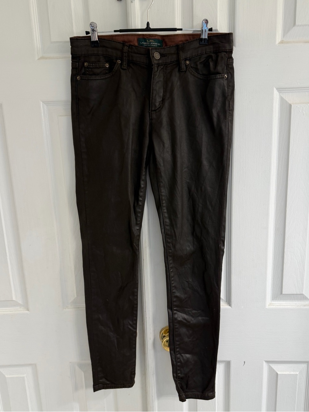 Lauren Ralph Lauren Brown Denim